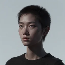 something not human pretending to be human digital art