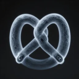 x - ray of a spine that is shaped like a pretzel, unreal engine 5, octane render, greg rutkowski, wlop, artstation, 8 k, raw, unedited, symmetrical balance, wide angle, 🥨