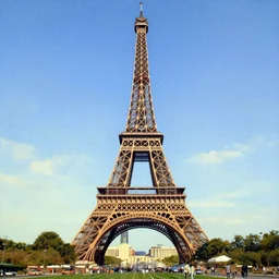 the eiffel tower painted by bob ross