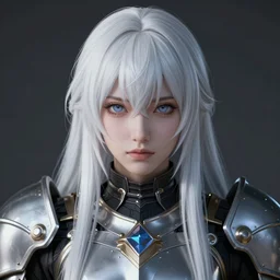 sakimi chan, fantasy armor, detailed face, white skin, dramatic lighting, tony sart, unreal engine