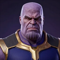 a portrait of abdelfattah elsisi as thanos, the pixar adaptation, with same hairstyle, angry facial expressions, hyper detailed, digital art, trending in artstation, cinematic lighting, studio quality, smooth render, unreal engine 5 rendered, octane rendered