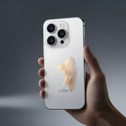 product photo concept for a new designed cellphone made by a new company