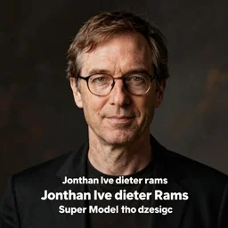 jonathan ive dieter rams super model human redesign