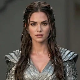 classic shot of megan fox in game of thrones original from 1 9 7 7, ( eos 5 ds r, iso 1 0 0, f / 8, 1 / 1 2 5, 8 4 mm, postprocessed, crisp face, facial features )