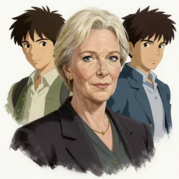 judi dench, portrait shinkai makoto studio ghibli studio key hideaki anno sakimichan stanley artgerm lau rossdraws james jean marc simonetti elegant highly detailed digital painting artstation pixiv