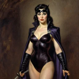 Mystique from the X-Men by William Adolphe Bouguereau