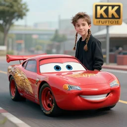 mater from cars, human being, portrait, 4 k