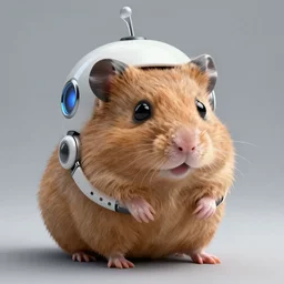 A robot hamster concept art, highly detailed, trending on Artstation, 4k, 8k
