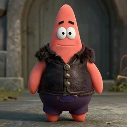 patrick star as tywin lannister game of thrones