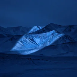 solid blue