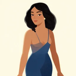 a woman from venus by alverto vargas, cinematic ilustration, poster artwork