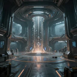 a futuristic secret military base from the year 3 0 0 0, digital art