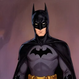 tim burton ´ s batman painted as a classic œil portrait, by gericault, beautiful, trending on artstation, cgsociety, comics, tim burton movie