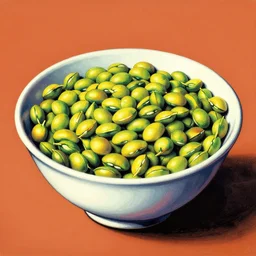 a bowl of beans by andy warhol
