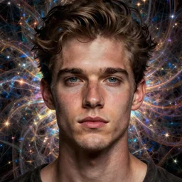 a portrait, art by james jean, fractalism,