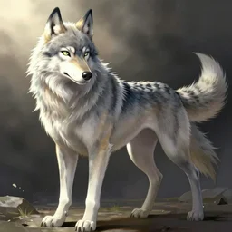 young arabian human half wolf. castlevania. art by kentaro miura, kentaro miura artwork, detailed fullbody