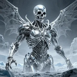 epic masterpiece of chromium revelations in Antarctica begetting death, cinematic, establishing shot, extremely high detail, photorealistic, cinematic lighting, intricate line drawings, 8k resolution