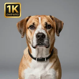 a dog with steve harvey's face, studio lighting, 4 k, photorealistic, award winning