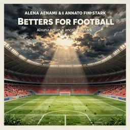 detailed illustration of betters for football by alena aenami and annato finnstark