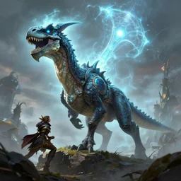 mount epic undead raptors screenshot world of warcraft mounts worldboss bioluminecant light concept sketch art and by feng zhu alena aenami artworks in 4 k beeple, by thomas kinkade heartstone overwatch blizzard 3 d rtx hdr