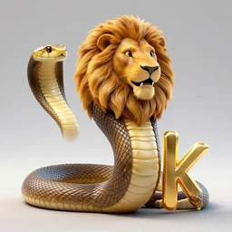 Half lion half snake, 8k, unreal engine 5, digital art, smooth