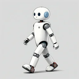 walking robot coffee maker, by jean giraud
