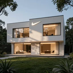 house designed by Gucci and nike