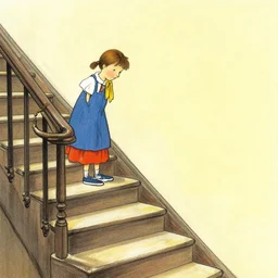 a is for amy who fell down the stairs, by edward gorey