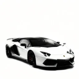 a portrait of a Lamborghini, made by Andy Warhol, two tone, very high contrast, only black and white, simplistic, extremely high contrast, two tone, notan art, by Andy Warhol, minimalistic,