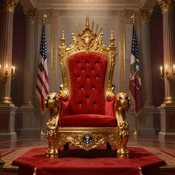 throne room of the united states presidents throne room, fantasy art, trending on artstation