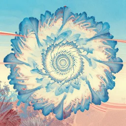 wes anderson hypercomplex fractal art