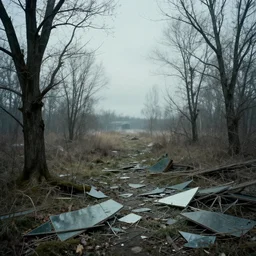 the fantasy landscape of broken dreams and shattered hopes