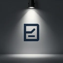 icon stylized minimalist logo design for research lab that studies learning, brand identity, logo design, spotlight, symbolic, no text, behance hd by brand probro design, victo ngai, flat design, professional branding