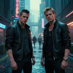 cyberpunk backstreets of a futuristic city madgwick lee and mark brooks