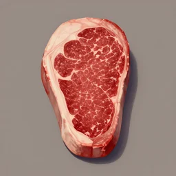 steve carrell as a beefsteak, centered, symmetrical, digital painting, artstation, art by artgerm