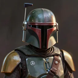 portrait of a man by greg rutkowski, boba fett, star wars expanded universe, he is about 6 0 years old, wearing mandalorian gear, digital painting, artstation, concept art, smooth, sharp foccus ilustration, artstation hq