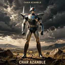 Char Aznable Poster art by Rutkowski, Greg