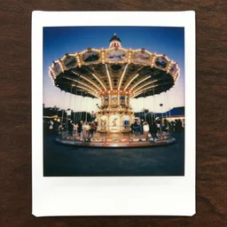 infinite fair ride, megalophobia, polaroid