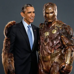 barack obama with the infinity gauntlet