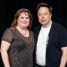 elon musk with your fat mom