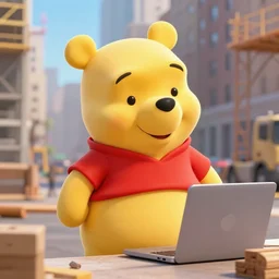 winnie the pooh works construction in manhattan