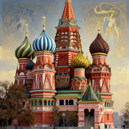 moscow city, intricate, highly detailed, digital painting, artstation, smooth, sharp focus, illustration, unreal engine 5, 8 k, art by artgerm and greg rutkowski and alphonse mucha