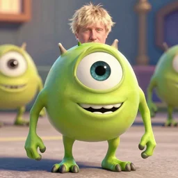 boris johnson in monsters inc, high quality