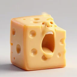a realistic man made of cheese screaming, extremely detailed, photo, trending on artstation, 8 k, - w 7 6 8