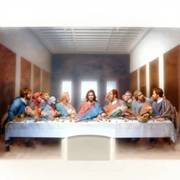 the last supper, pizza hut
