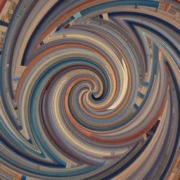 Beautiful swirling textures of colour and detail, woven into intricate geometric patterns subtly shifting in light, with abstract materials and details, trending on artstation
