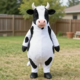 a cow costume, craigslist photo