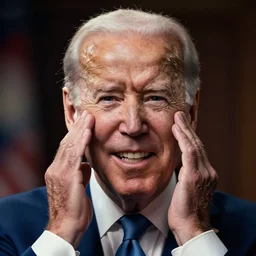 joe biden doing funny facial expressions, dramatic lighting, cinematic, establishing shot, extremly high detail, photorealistic, cinematic lighting, artstation, style by James Gurney