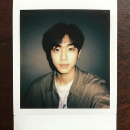 male ulzzang, selfie for instagram, polaroid