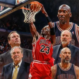 epic portrait of michael jordan, dunking, detailed, digital painting, artstation, concept art, donato giancola, joseph christian leyendecker, wlop, boris vallejo, breathtaking, high details, extremely detailed, establishing shot, artistic, hyper realistic, octane render